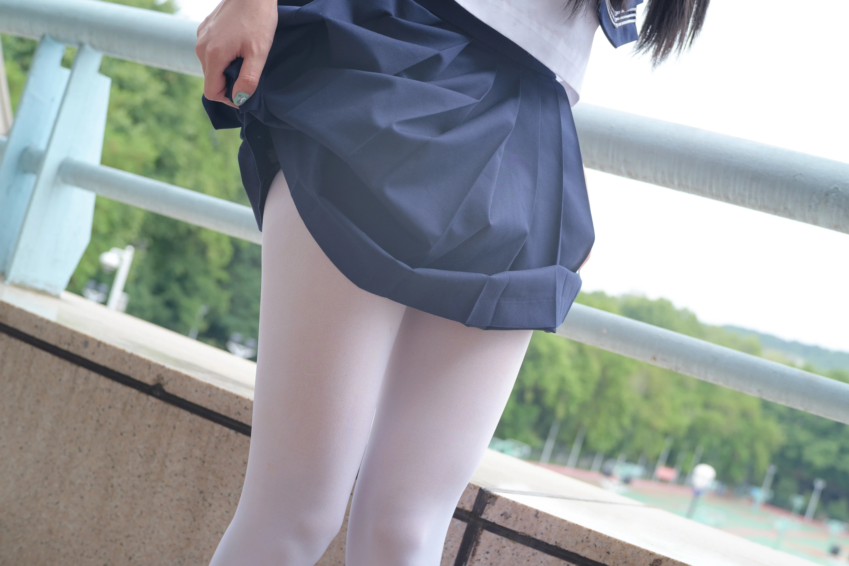 森萝财团 [BETA-004] 高中女生JK白丝外拍 [113P]插图